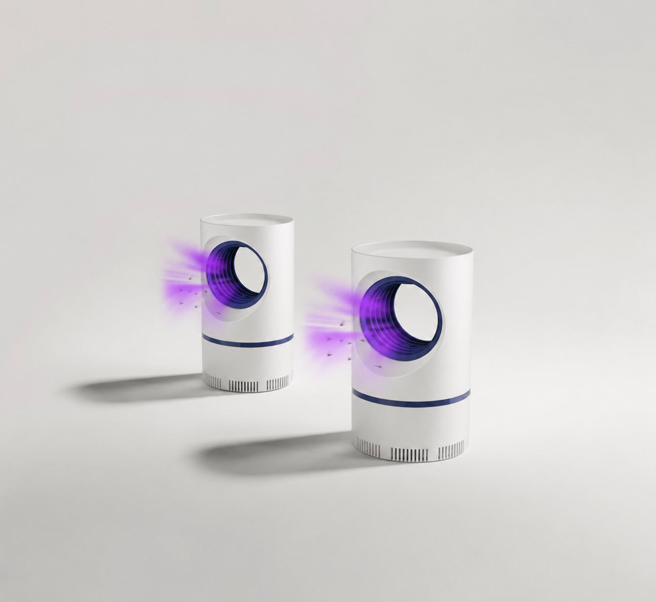 White USB-Powered Mosquito Killer Lamp